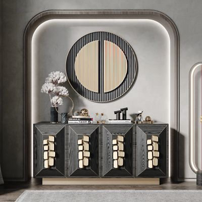 北欧现代新古典边柜