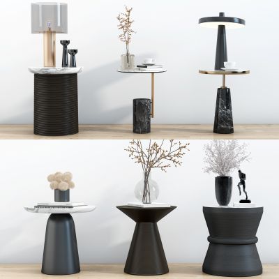 现代边几角几组合