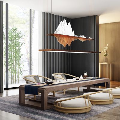 日式榻榻米茶桌椅