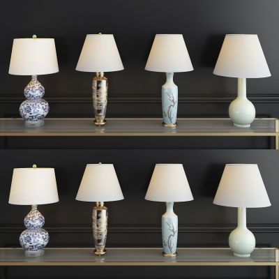 新中式青花瓷台灯