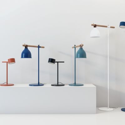 北欧台灯落地灯组合