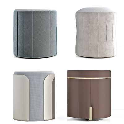 现代布艺沙发凳
