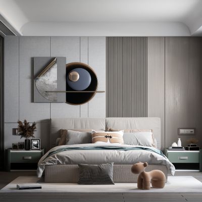 现代卧室
