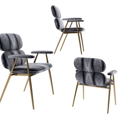 现代布艺休闲椅