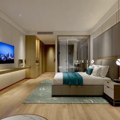 商务大床房模型