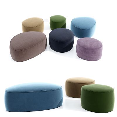 现代布艺沙发凳