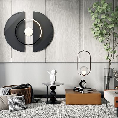 现代皮质沙发凳