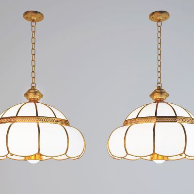美式金属吊灯