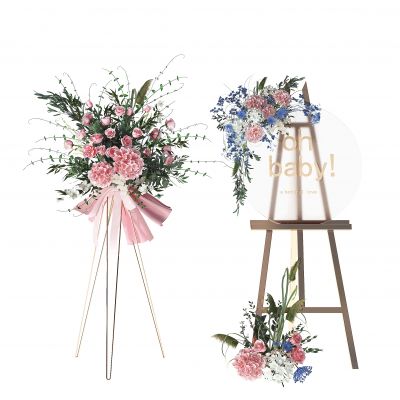 现代婚礼花艺花架