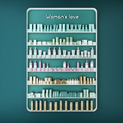 现代化妆品展架