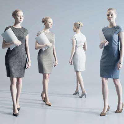 现代职场女性人物