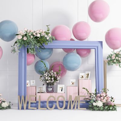 现代气球合影区