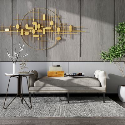 现代布艺床尾凳