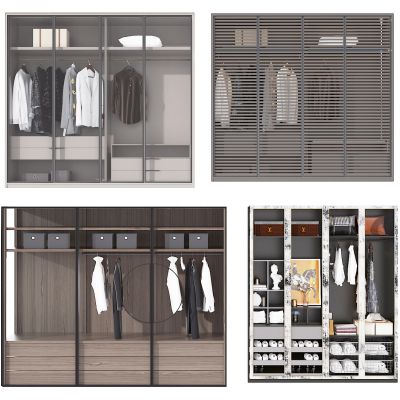 现代时尚衣柜