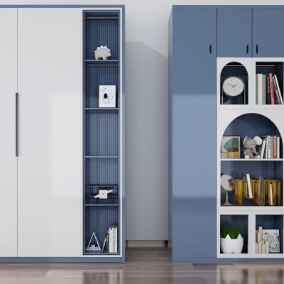 北欧衣柜装饰柜