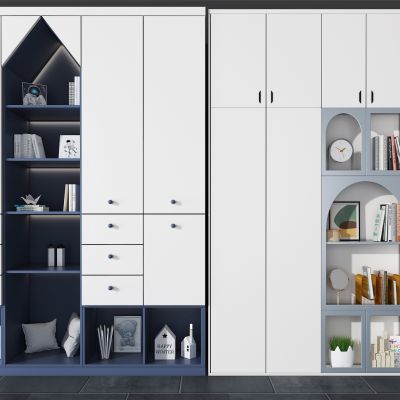 现代多功能衣柜