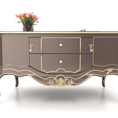 欧式风格装饰柜