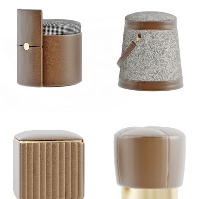 现代布艺凳子坐墩