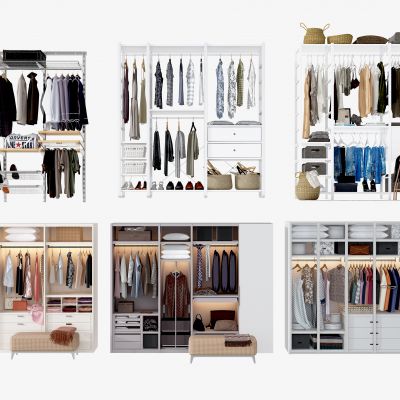 北欧简约衣柜衣架