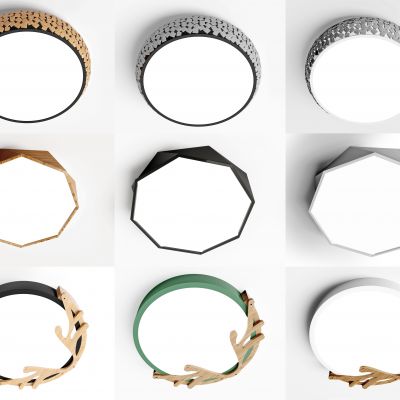 北欧吸顶灯组合