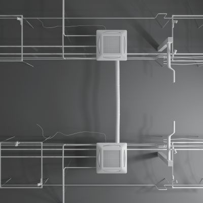 现代空调通风管道