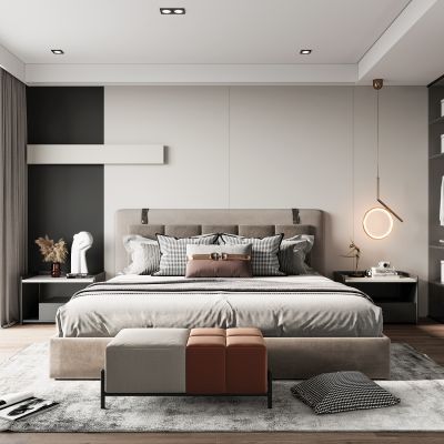 现代卧室
