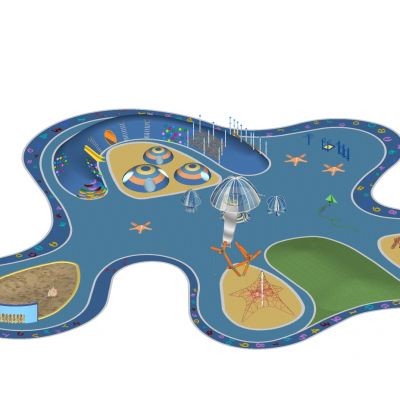 户外儿童活动区