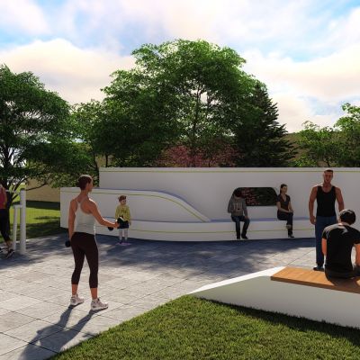 现代大区居住区方案