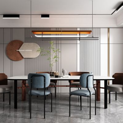 现代餐桌椅