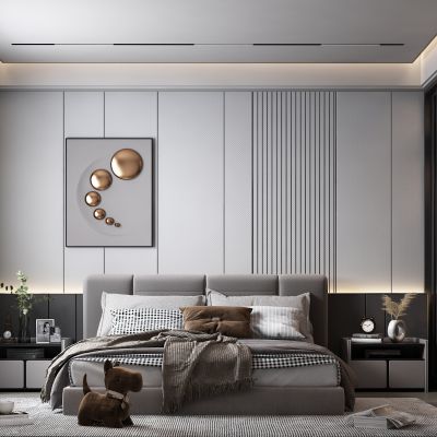 现代卧室