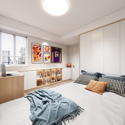 北欧榻榻米卧室