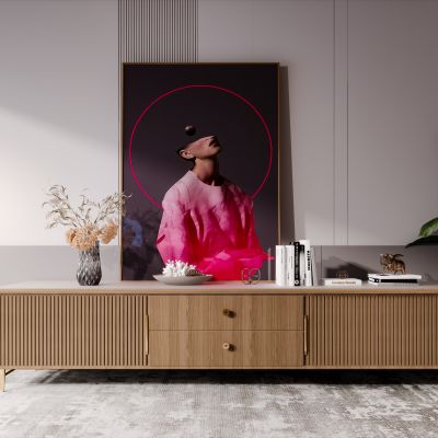 北欧现代简约电视柜