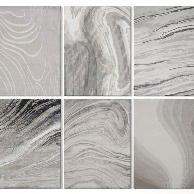 现代简约风地毯