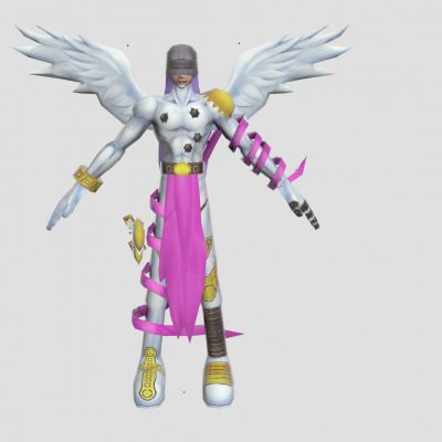 现代游戏数码宝贝天使兽