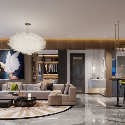 现代复古客餐厅