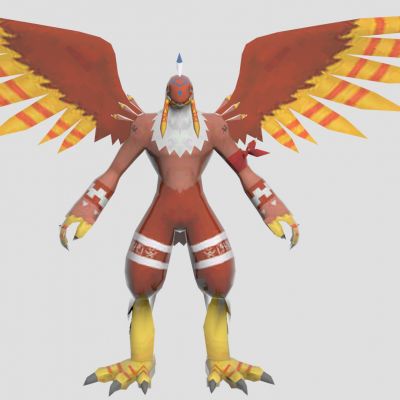 现代游戏数码宝贝加楼达兽