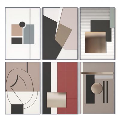 现代简约装饰挂画