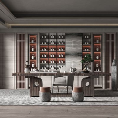 新中式风格茶室