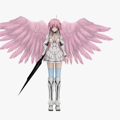 现代游戏角色美女 伊卡洛斯