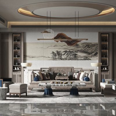 新中式风格客厅