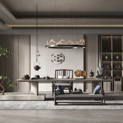 新中式风格茶室