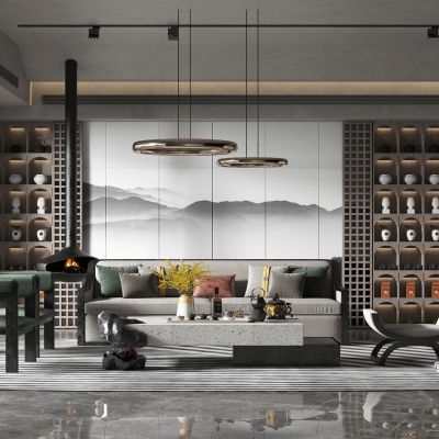 新中式风格客厅