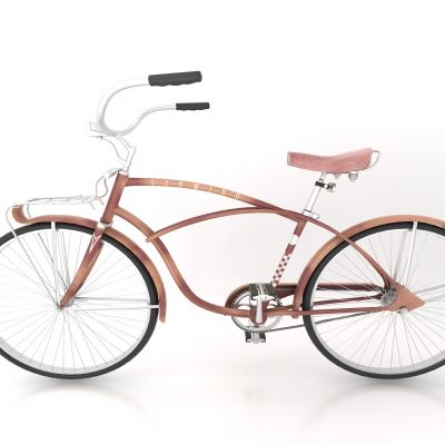 现代风格自行车