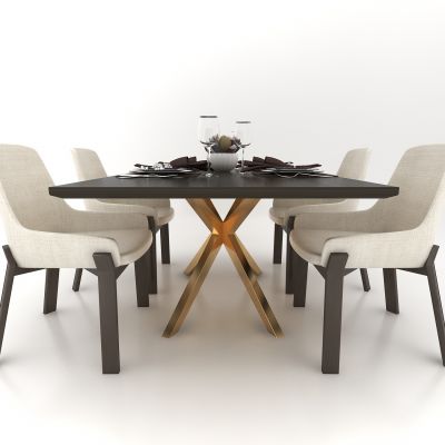 新中式风格餐桌