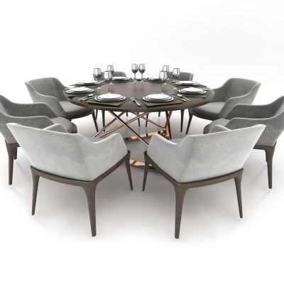 新中式风格餐桌