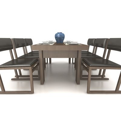 新中式风格餐桌