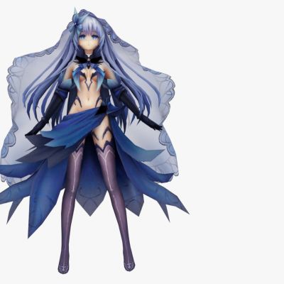 现代游戏角色美女 带披风