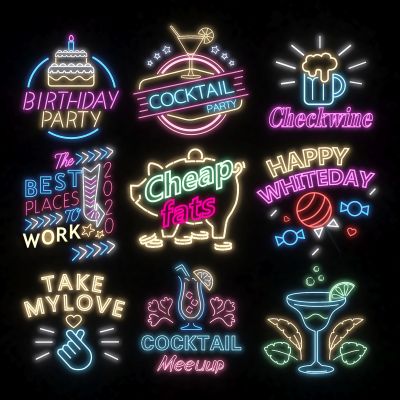 现当代装饰灯霓虹灯