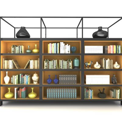 新中式风格书架