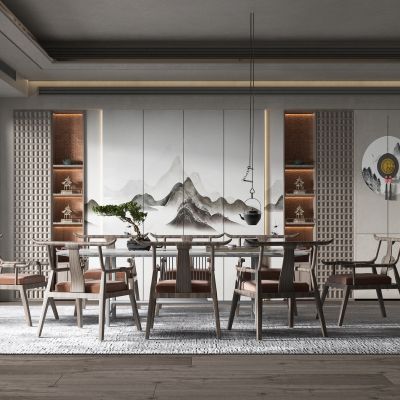 新中式风格茶室